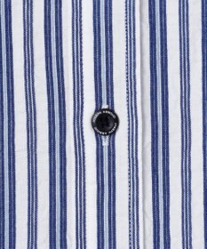 JOSEPH ABBOUD 【オーガニックコットン】オーガニックコードストライプ シャツ