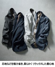 GOTAIRIKU カーディガンジャケット秋冬版【洗える/シワになりにくい/ストレッチ】リンクス BIZ ジャケット