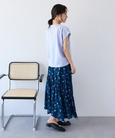 CRAFT STANDARD BOUTIQUE ボタニカルプリントデザインスカート