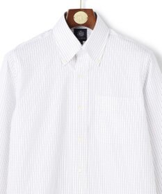 J.PRESS MEN 【PREMIUM PLEATS / 形態安定】スーピマコットングラフチェック シャツ / B.D.