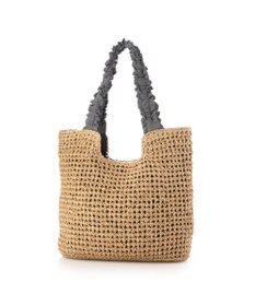 UNBILLION カシュカシュ cachecache / フリルハンドルクロッシェトート