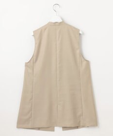 J.PRESS LADIES 【セットアップ対応・洗える・UV加工・吸水速乾】OXIJEWELストレッチ ジレ