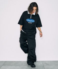 WEGO ヘビーウエイトサークルロゴハーフZIPT（S）