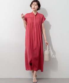23区 L 【一部予約】ウォッシュドシアーボイル ピンタック ワンピース