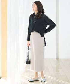 ANY シア―ラウンドネックTシャツ