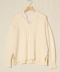 ONWARD Reuse Park セット商品/サイズ38【自由区】ニット秋冬×ブラウス秋冬