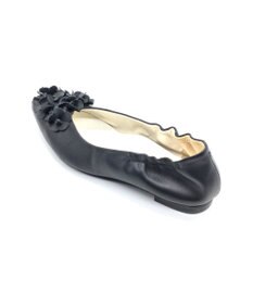 nouvelleRobe Oū 【本革・高反発】Floral decoration ポインテッドトゥ パンプス