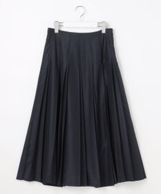 J.PRESS LADIES L エアリースパンボイル プリーツ スカート