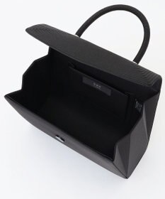 自由区 FORMAL 【日本製】編み手コード刺繍 ハンドバッグ