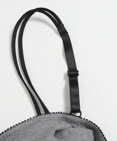 WEGO 【ブラトップ＆ショーツセット】Liliane　Ciel　ロゴテープ