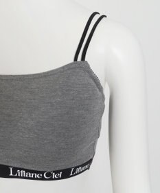 WEGO 【ブラトップ＆ショーツセット】Liliane　Ciel　ロゴテープ