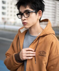 WEGO 【ユニセックス着用ITEM】ワーカーズボアフードブルゾン