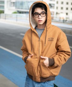 WEGO 【ユニセックス着用ITEM】ワーカーズボアフードブルゾン