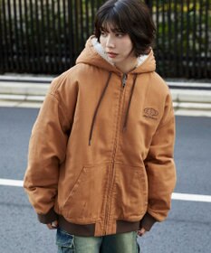 WEGO 【ユニセックス着用ITEM】ワーカーズボアフードブルゾン