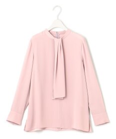 ICB 【WEB限定カラーあり・速乾・洗える】BackSatinAmunzen スカーフタイブラウス