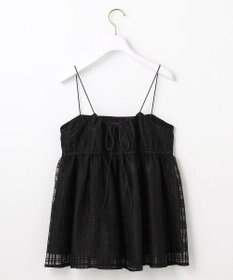 ANY SIS 【洗える】ラッセルレース キャミソール