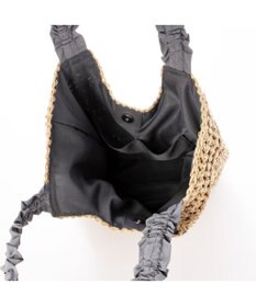 UNBILLION カシュカシュ cachecache / フリルハンドルクロッシェトート