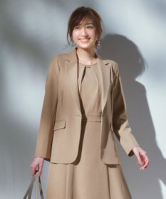 ANY SIS 【美人百花7月号掲載】リネンライクポリエステル テーラード ジャケット