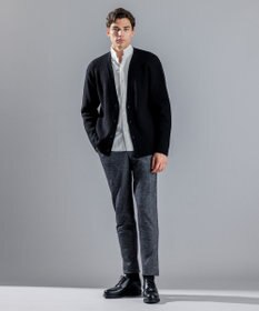 JOSEPH HOMME ツイルネルジャージー　ウイングカラーシャツ