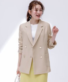 ANY SIS 【吸水速乾・洗える】シアーメッシュ ジャケット