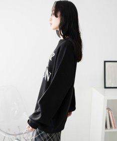 WEGO ウェーブロゴジャガードニットプルオーバー