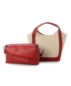 UNBILLION カシュカシュ cachecache / ショルダーバッグ付きキャンバストート