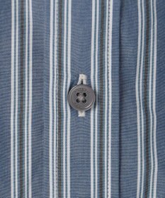 JOSEPH ABBOUD 【シルク混・上質】シルクコットンストライプ シャツ