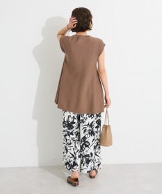 CRAFT STANDARD BOUTIQUE ファンクショナルノースリーブフレアニットプルオーバー