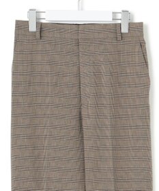 23区 S 【洗える】ドライ2WAYストレッチ チェック テーパードパンツ