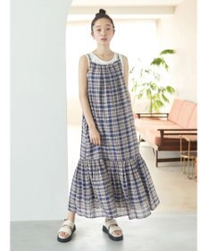 earth music&ecology ＳＥＴ２点クレープリボンブラウス＋インナー