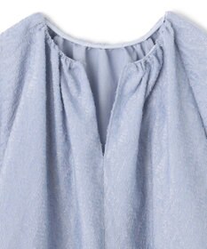 BEIGE， 【洗える】CROISETTE / ジャカードブラウス