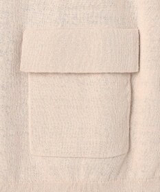 J.PRESS LADIES L LINEN COTTON BLEND ニット ブルゾン