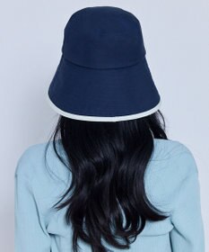 TOCCA 【サイズ調整可】TRIM RIBBON WIDE BRIM HAT ハット