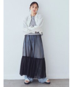 earth music&ecology フリルシャツ