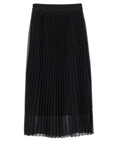 earth music&ecology すきな丈シフォンプリーツスカート