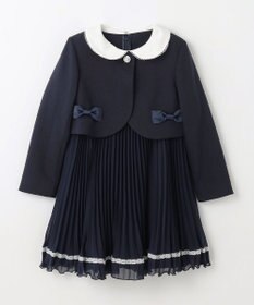 ANY KIDS 【2点セット】ジャケット＋シフォンプリーツワンピース