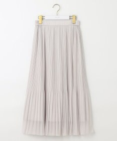 ANY SIS L 【洗える】シフォンプリーツ スカート