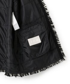 ICB ライトツイード ノーカラージャケット