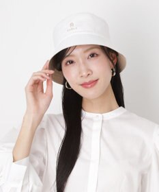 MOONBAT FURLA(フルラ)リバーシブルバケットハット 帽子 無地 UVカット 手洗い可能