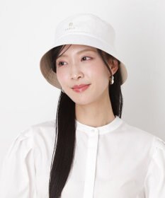 MOONBAT FURLA(フルラ)リバーシブルバケットハット 帽子 無地 UVカット 手洗い可能