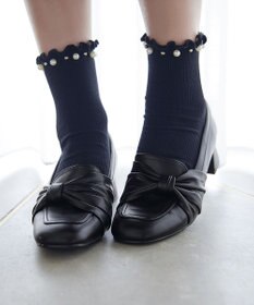 Tiaclasse 【安田美沙子さん着用】リボンローファー