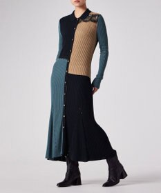 Paul Smith レース カラーブロック ワンピース