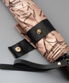 AURORA Beaurance（ビューランス）モノグラムプリント雨傘（折り畳みミニ傘）