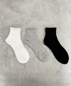 WEGO 3Pムジアンクルソックス