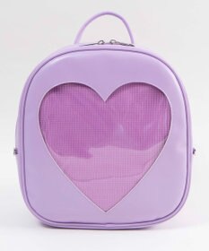 WEGO 【痛バ＆推し活グッズ】ハートウィンドウ痛リュック