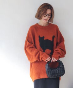 WEGO 【ユニセックス着用ITEM/MLサイズ展開/25年秋冬新作】ファジーグラフィックプルオーバー