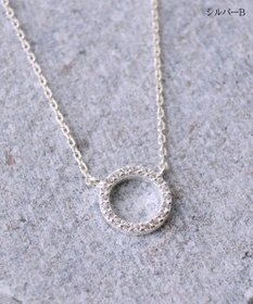 Tiaclasse 【安田美沙子さん着用】シルバータイニーネックレス