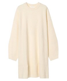 Green Parks リブニットミニワンピース