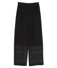 earth music&ecology レースイージーパンツ