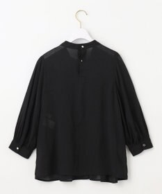 ANY SIS 【洗える】シャーリングシアー ブラウス
